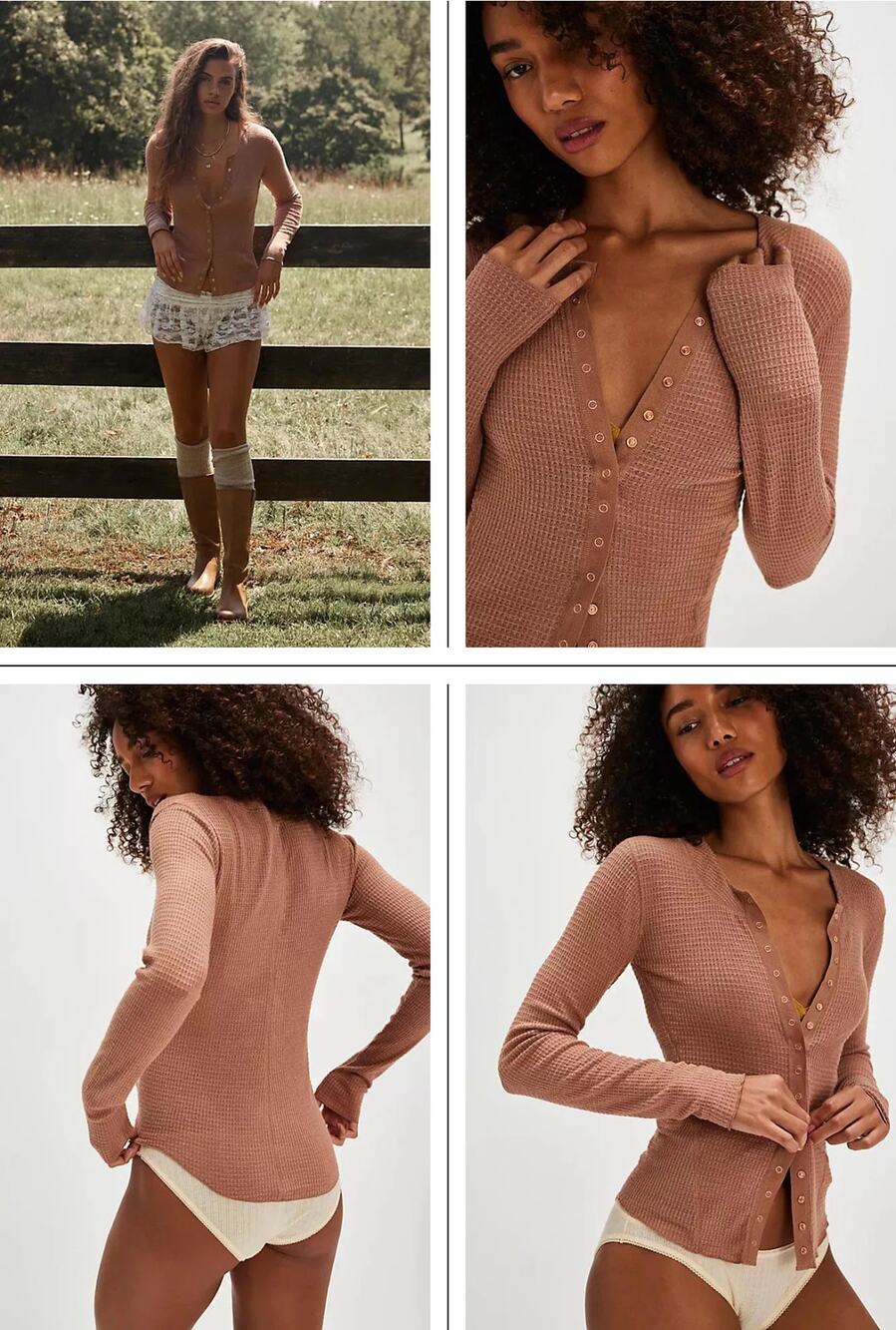 FREE PEOPLE Intimately - Going Places Cardi | Size M